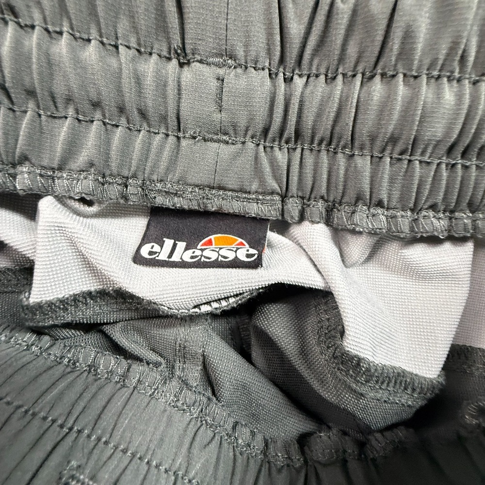 Ellesse Palavo Track Pants Mens L Gray Athletic Joggers Stretch Waist Sports - Picture 3 of 10